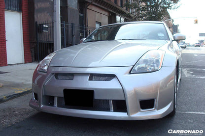 2003-2008 Nissan 350Z GTR Style Front Bumper - Carbonado