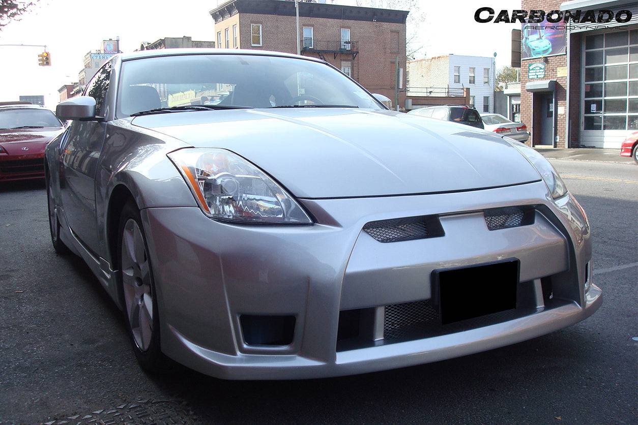 2003-2008 Nissan 350Z GTR Style Front Bumper - Carbonado Aero