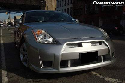 2003-2008 Nissan 350Z GTR Style Front Bumper - Carbonado Aero