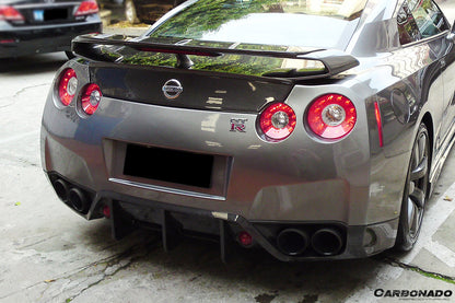 2008-2011 Nissan GTR R35 CBA BSE Style Carbon Fiber Rear Diffuser Lip