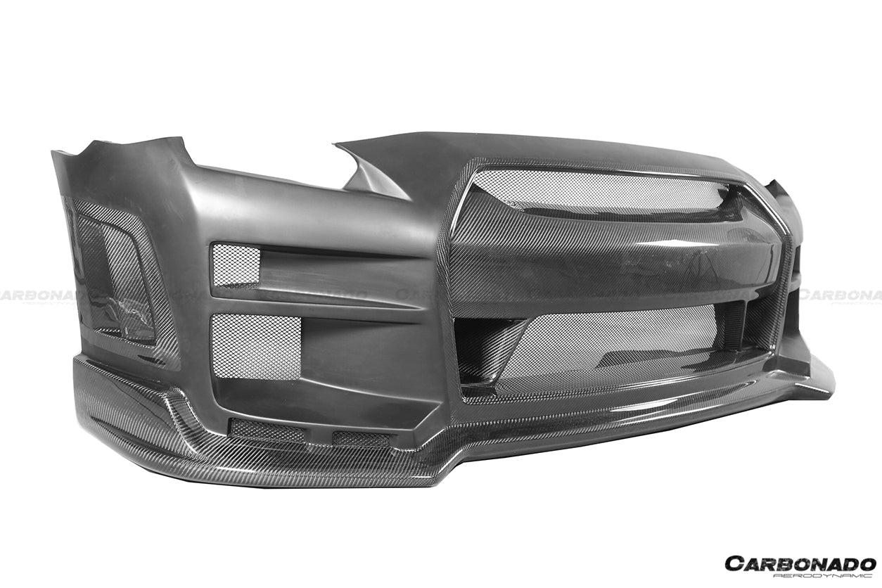 2008-2016 Nissan GTR R35 CBA DBA BSE Style Front Bumper