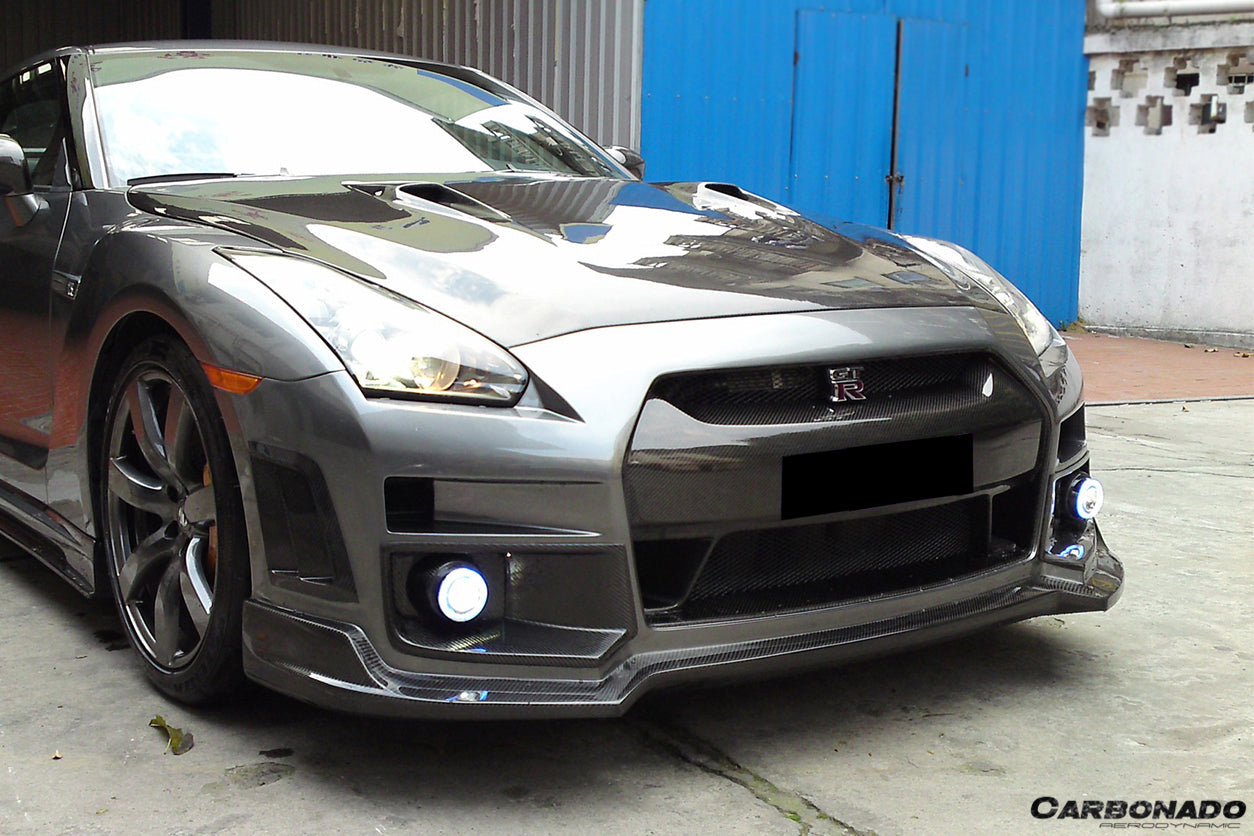 2008-2016 Nissan GTR R35 CBA DBA BSE Style Front Bumper