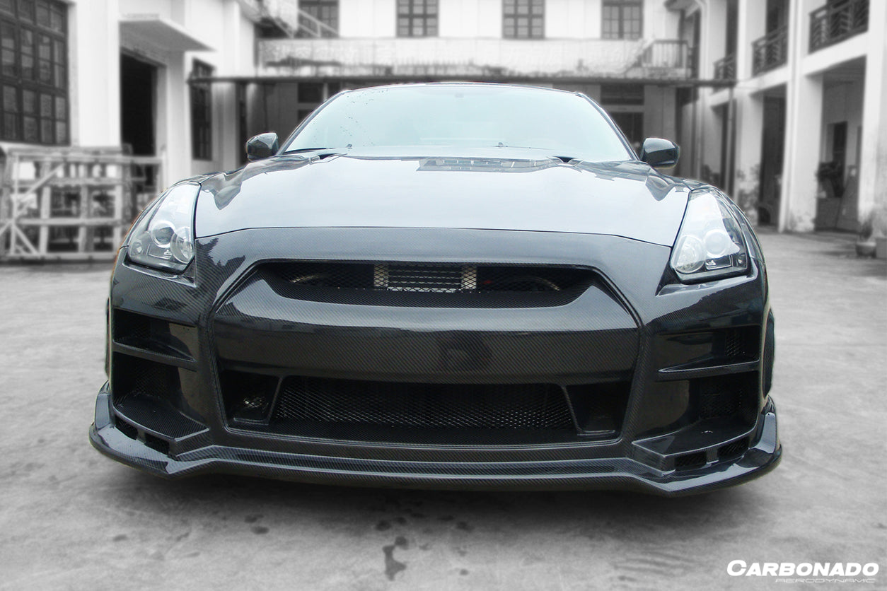 2008-2016 Nissan GTR R35 CBA DBA BSE Style Front Bumper
