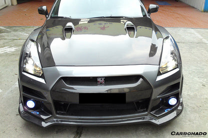 2008-2016 Nissan GTR R35 CBA DBA BSE Style Front Bumper