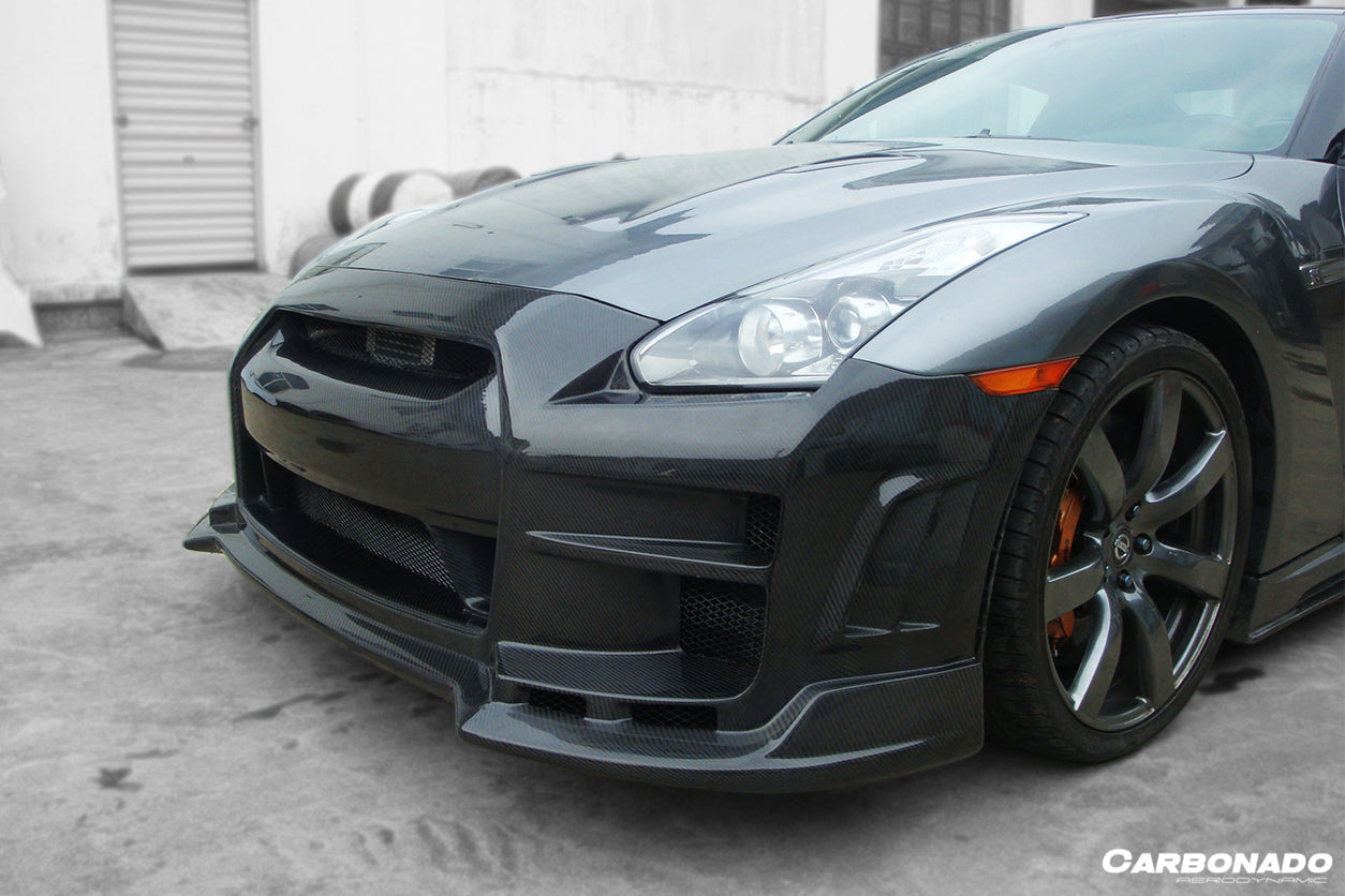 2008-2016 Nissan GTR R35 CBA DBA BSE Style Front Bumper