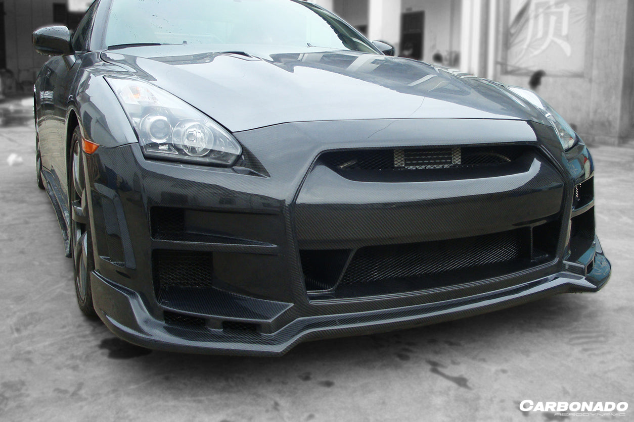 2008-2016 Nissan GTR R35 CBA DBA BSE Style Front Bumper