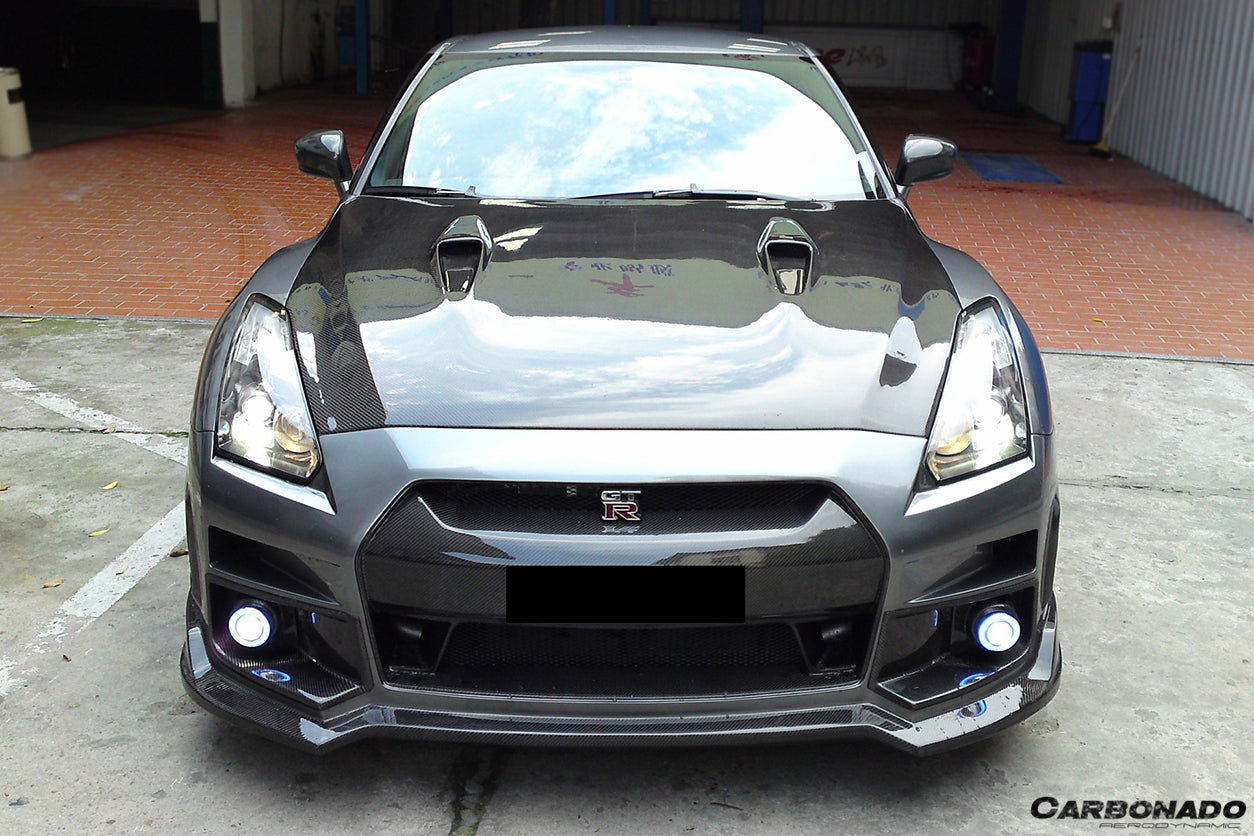 2008-2016 Nissan GTR R35 CBA DBA BSE Style Front Bumper