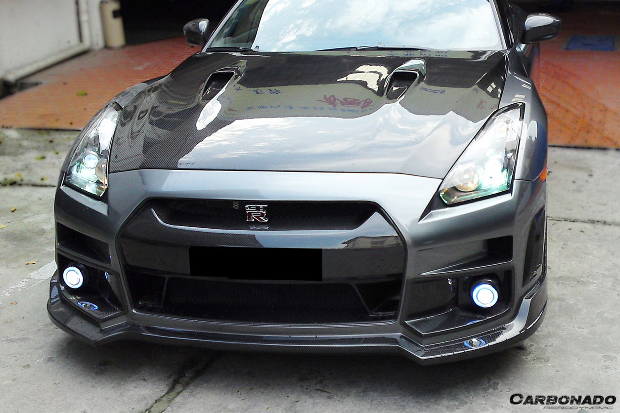 2008-2016 Nissan GTR R35 CBA DBA BSE Style Front Bumper