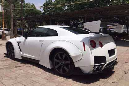 2008-2016 Nissan GTR R35 CBA DBA DE Style Wide Fender Flares