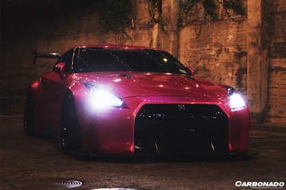 2008-2016 Nissan GTR R35 CBA DBA DE Style Wide Fender Flares