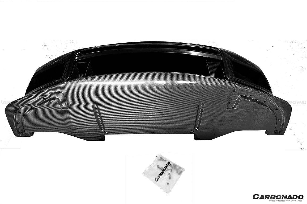 2008-2022 Nissan GTR R35 CBA DBA TPR Style Partial Carbon Fiber Front Bumper