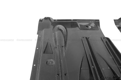 2008-2022 Nissan GTR R35 CBA & DBA & EBA TS Style Rear Bumper with Diffuser Undertray & Fins