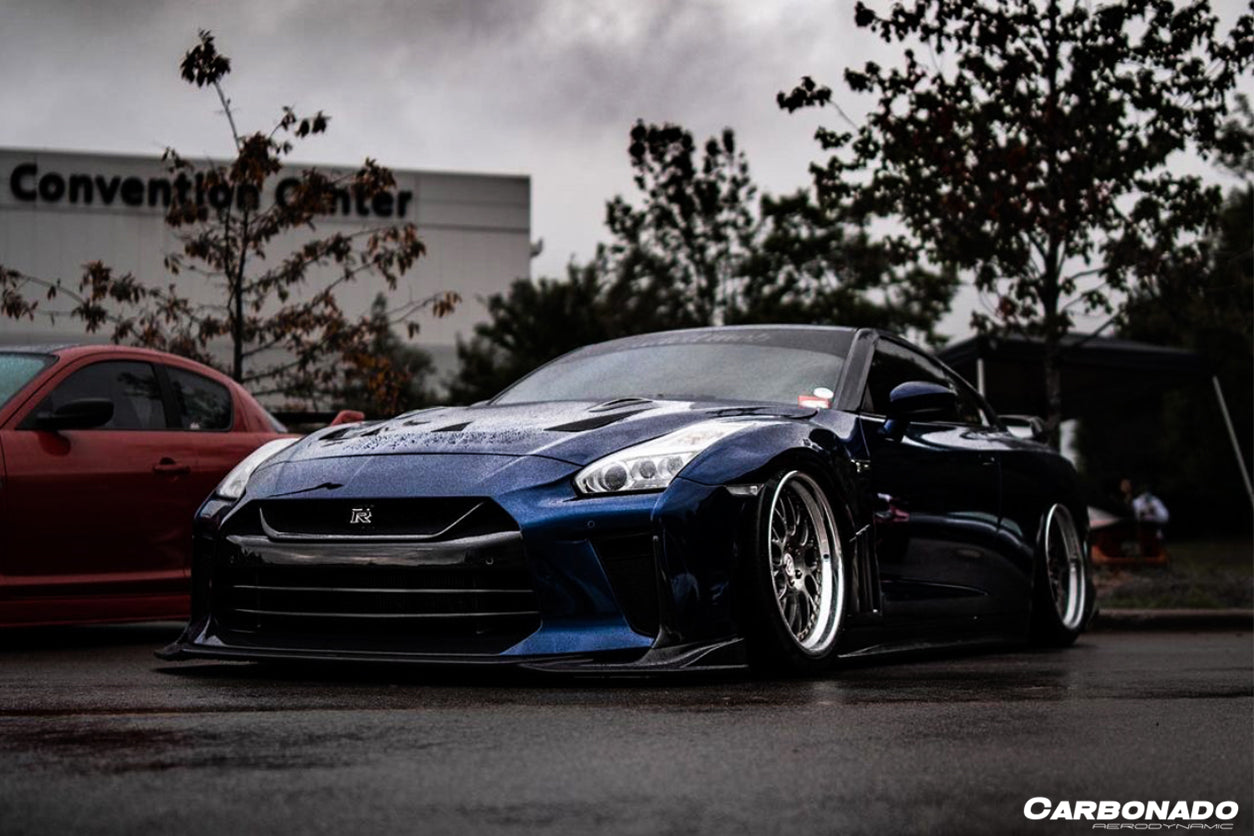 2009-2023 Nissan GTR R35 CBA  DBA  EBA TS Style Front Bumper