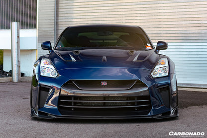 2009-2023 Nissan GTR R35 CBA  DBA  EBA TS Style Front Bumper