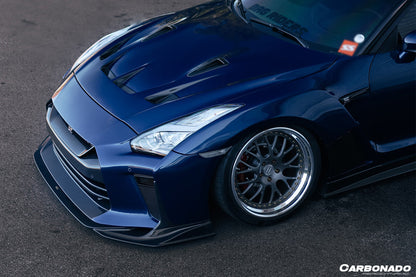 2009-2023 Nissan GTR R35 CBA  DBA  EBA TS Style Front Bumper
