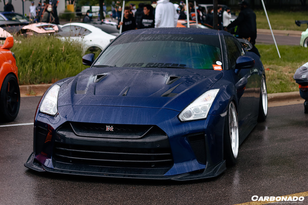 2009-2023 Nissan GTR R35 CBA  DBA  EBA TS Style Front Bumper