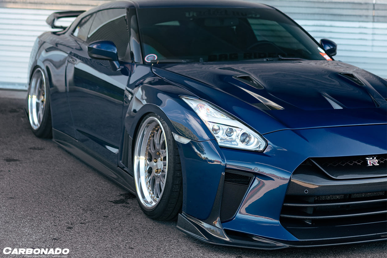 2009-2023 Nissan GTR R35 CBA  DBA  EBA TS Style Front Bumper