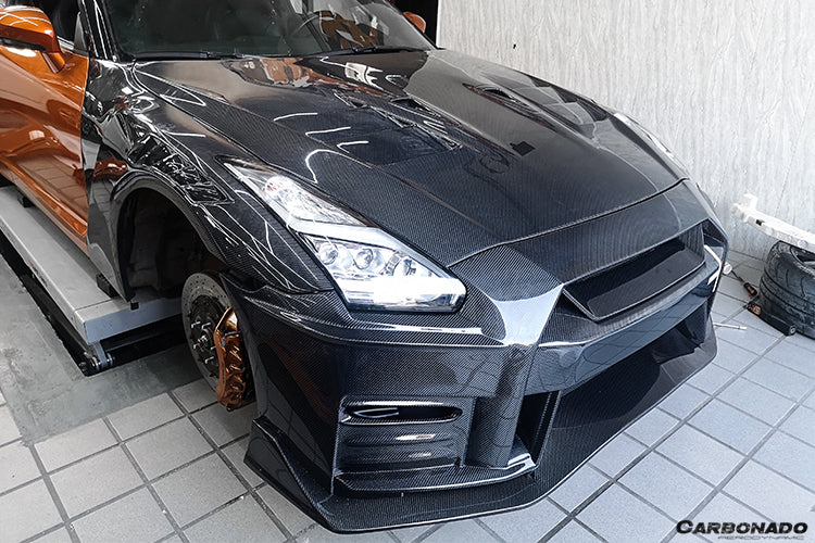 2008-2022 Nissan GTR R35 CBA & DBA & EBA TS Style Hood