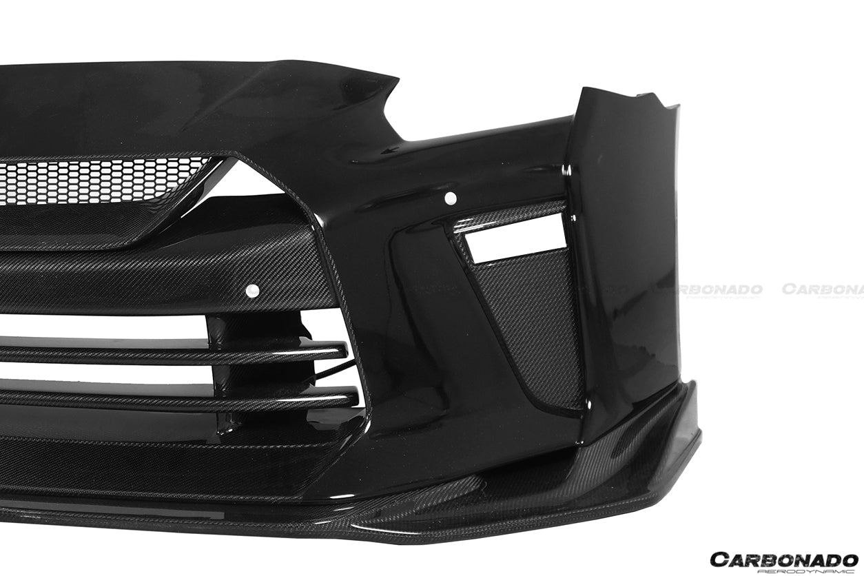 2009-2023 Nissan GTR R35 CBA  DBA  EBA TS Style Front Bumper