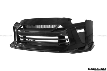 2009-2023 Nissan GTR R35 CBA  DBA  EBA TS Style Front Bumper