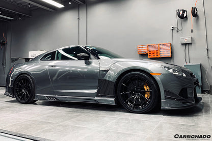 2008-2023 Nissan GTR R35 CBA  DBA  EBA VA Style Side Skirts