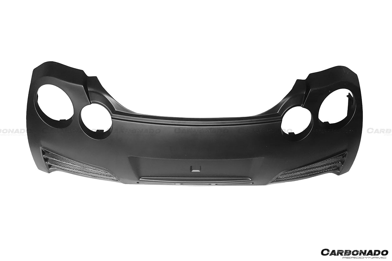 2008-2011 Nissan GTR R35 CBA & DBA VA Style Rear Bumper with Diffuser and LED Light