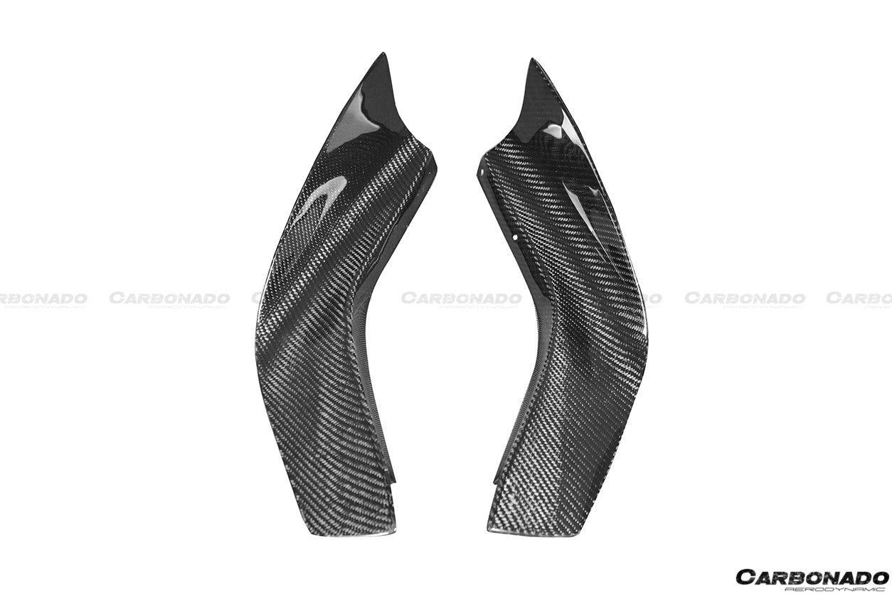 2012-2016 Nissan GTR R35 DBA Mines Style Carbon Fiber Front Canards