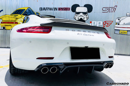 2012-2015 Porsche 911 991.1 Carrera & S & 4S & GTS VRS-2 Style Rear Diffuser