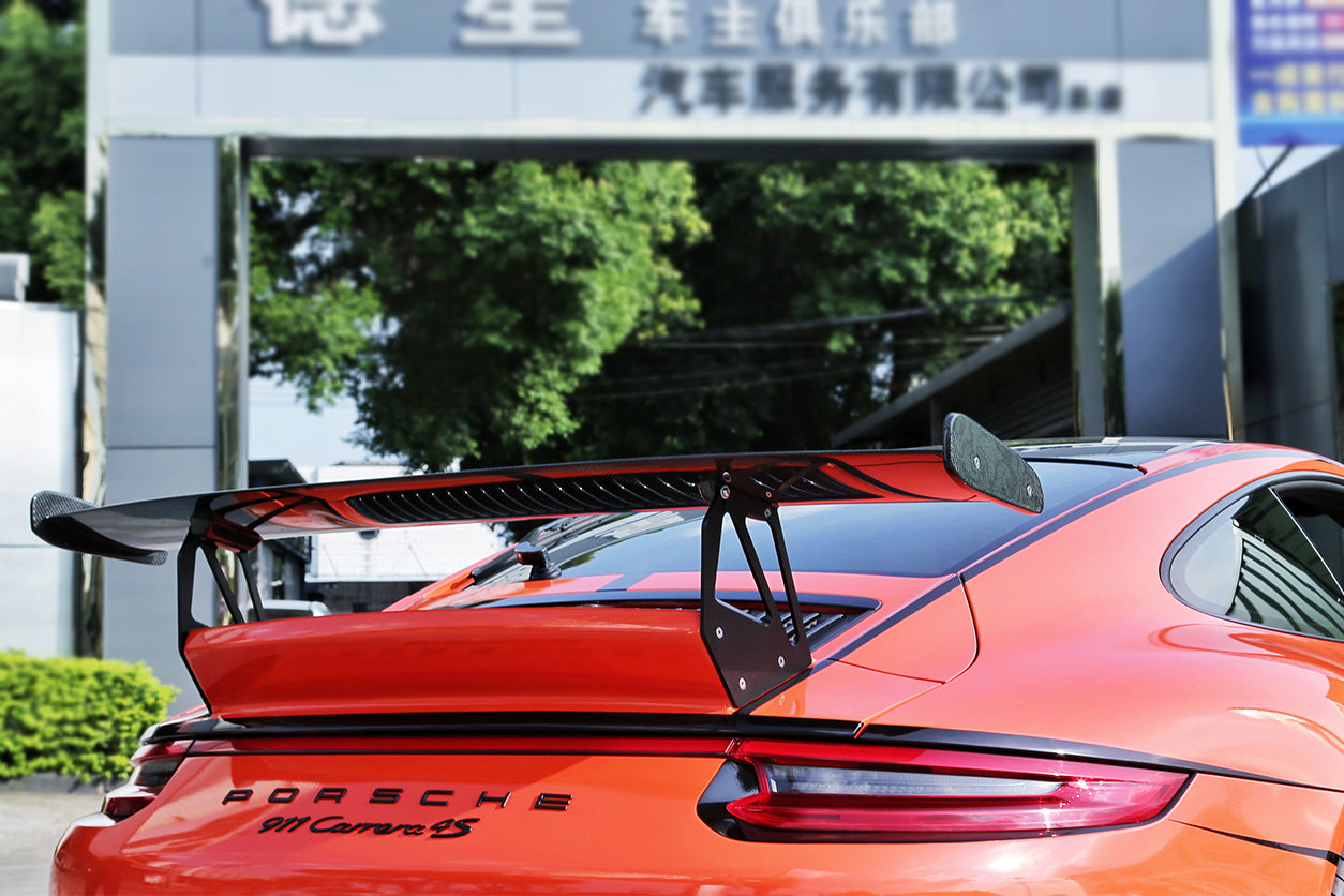 2016-2019 Porsche 911 991.2 Carrera   S  4S  GTS VRS-GT Style Trunk Spoiler