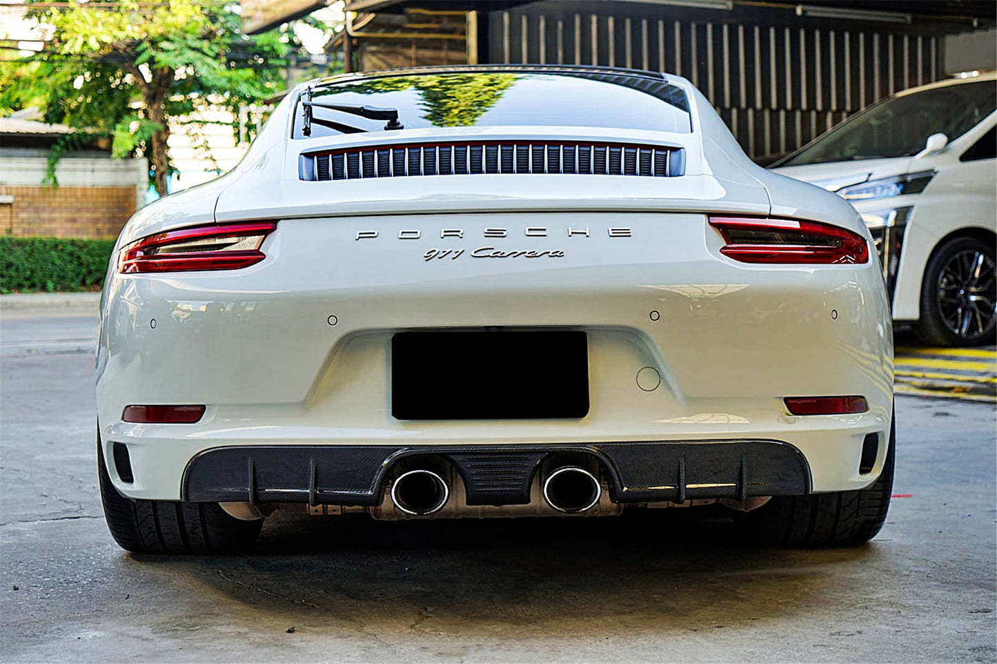 2016-2019 Porsche 911 991.2 Carrera   S   4S    GTS OD Style Mid Rear Lip