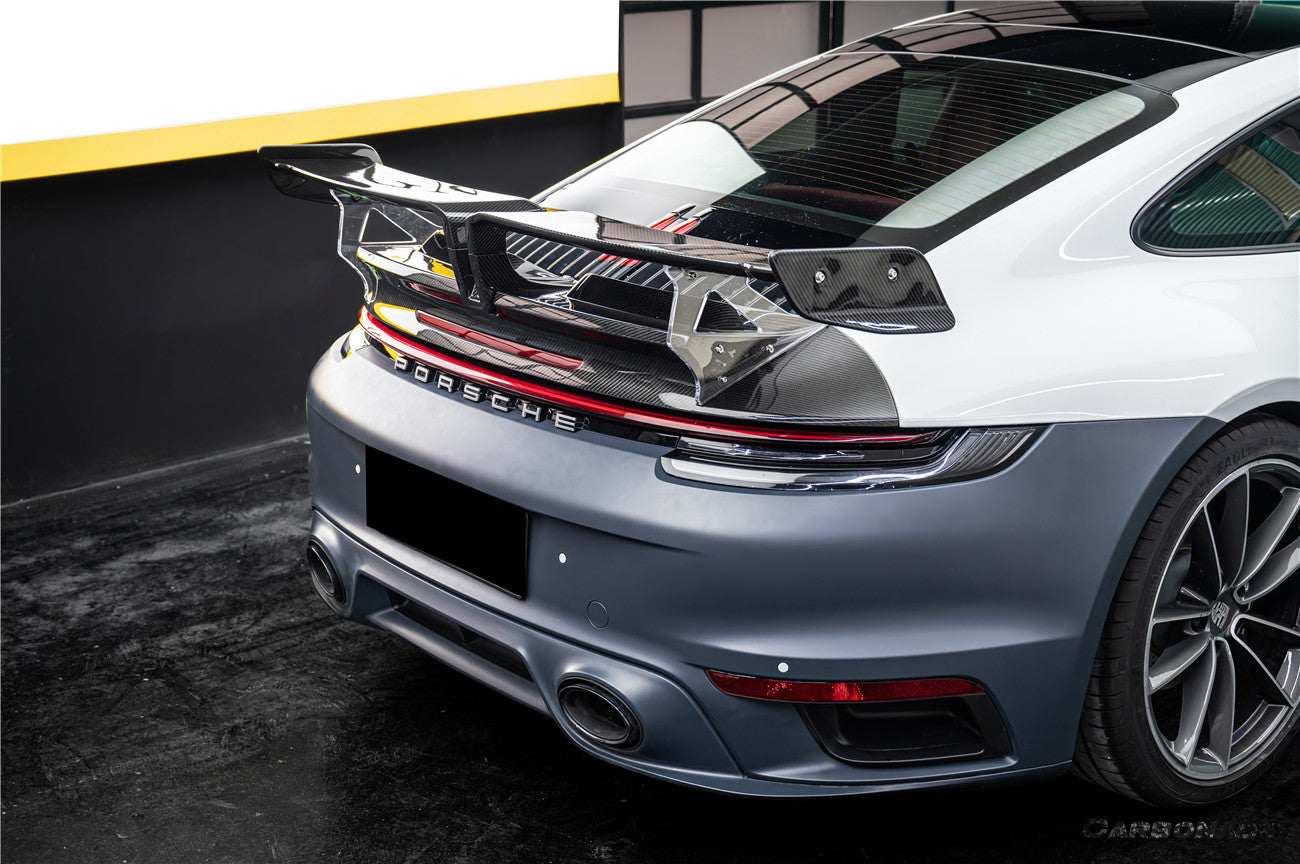 2019-2024 Porsche 911 992 Carrera S 4 4S TA Style Autoclave Carbon Fiber Trunk Spoiler Wing