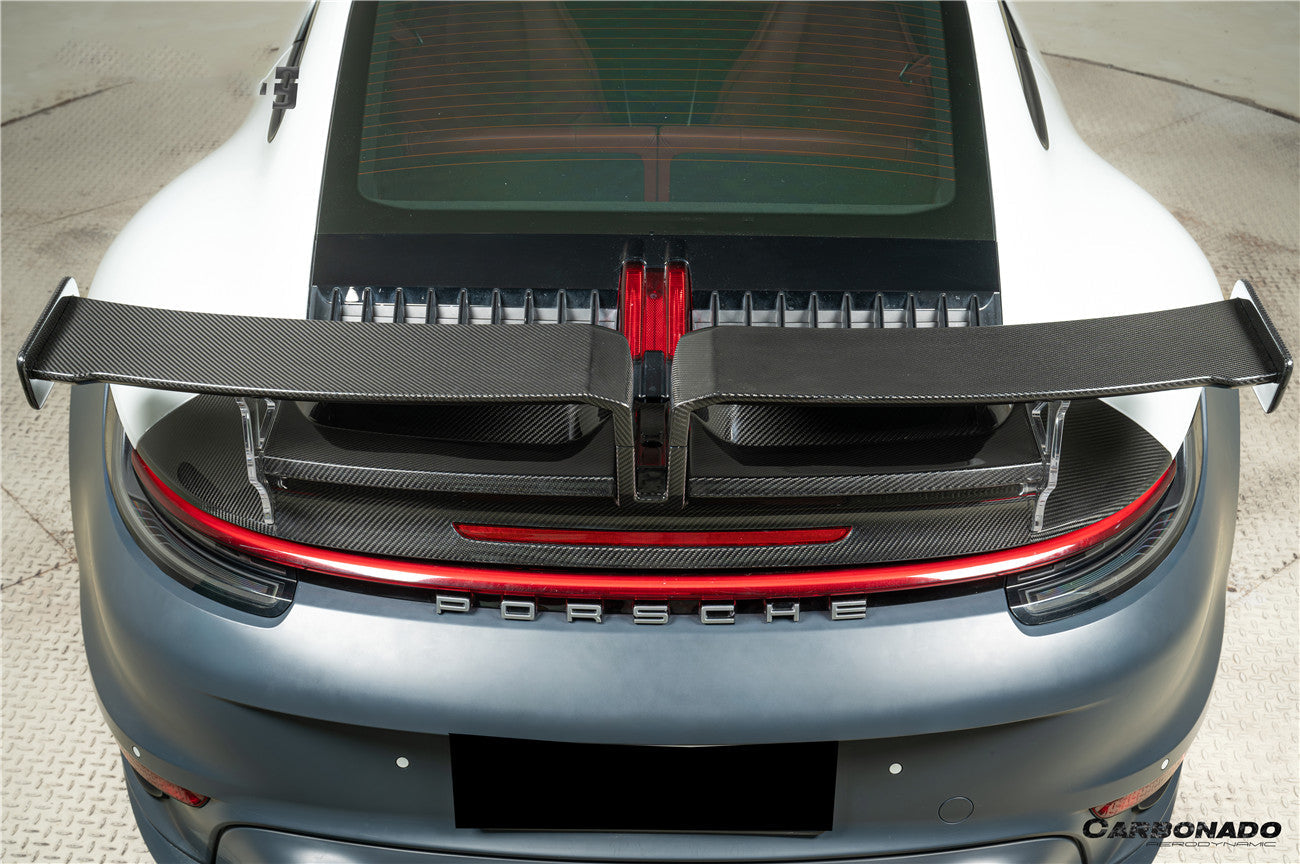 2019-2024 Porsche 911 992 Carrera S 4 4S TA Style Autoclave Carbon Fiber Trunk Spoiler Wing