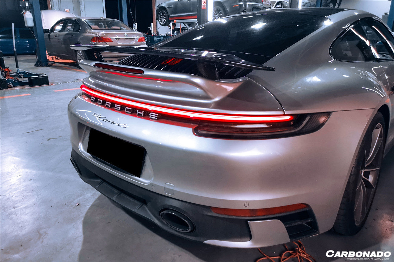 2019-2023 Porsche 911 992 Carrera  S  4  4S  Targa  Cabriolet Turbo Style Rear Bumper