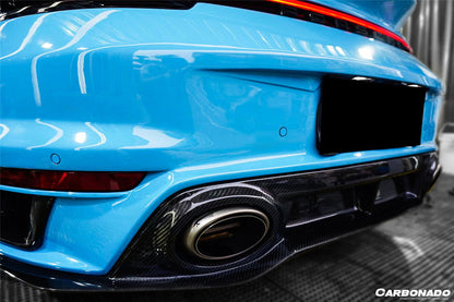 2019-2023 Porsche 911 992 Carrera  S  4  4S  Targa  Cabriolet Turbo Style Rear Bumper