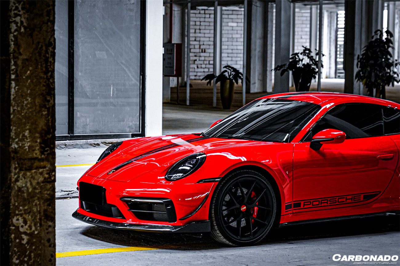 2019-2024 Porsche 911 992 Carrera  S  4 4S  Targa  Cabriolet WP Style Dry Carbon Fiber Side Skirts