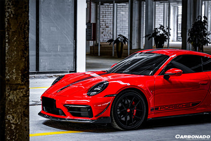 2019-2024 Porsche 911 992 Carrera  S  4 4S  Targa  Cabriolet WP Style Dry Carbon Fiber Side Skirts