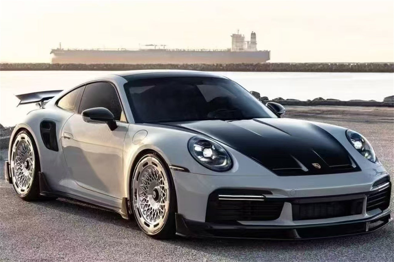 2020-2024 Porsche 911 992.1 Turbo S And Turbo S Cabriolet 9D Style Autoclave Carbon Fiber Quarter Panel Side Scoops