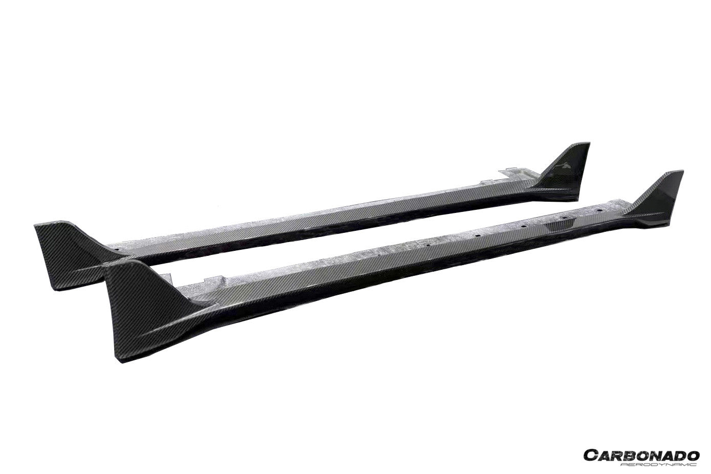 2020-2024 Porsche 911 992.1 Turbo S And Turbo S Cabriolet 9D Style Autoclave Carbon Fiber Side Skirts