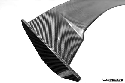 2020-2024 Porsche 911 992.1 Turbo S And Turbo S Cabriolet 9D Style Autoclave Carbon Fiber Wing Trunk Spoiler