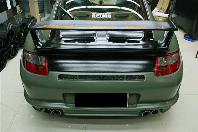 2005-2008 Porsche 911 997.1 4C Carrera 4S Only GT3 Style Rear Bumper - DarwinPRO Aerodynamics