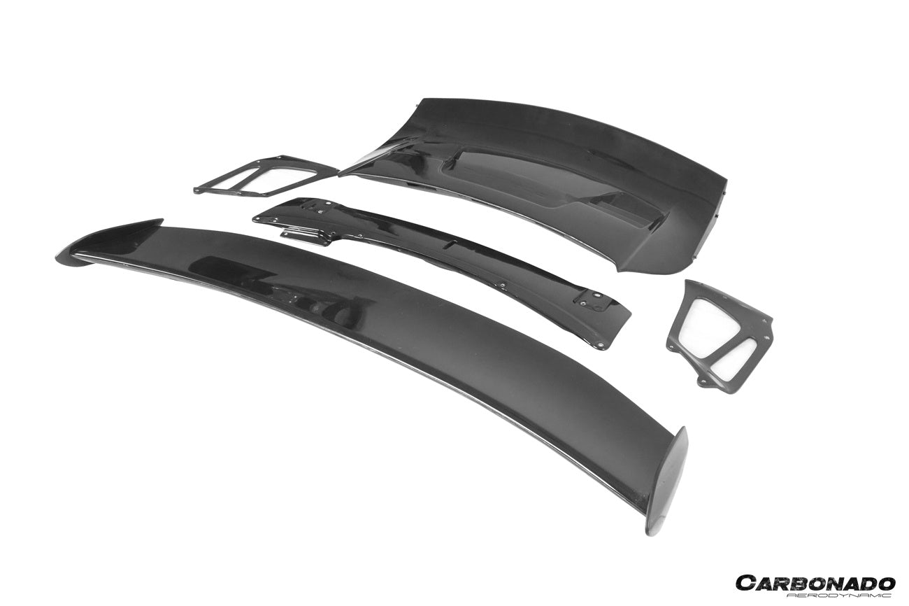 2012-2015 Porsche 911 991.1 Carrera & S & 4S GT3RS Style Trunk Spoiler - Carbonado