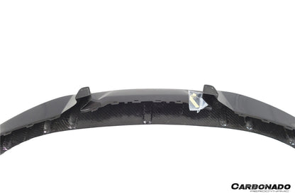 2019-2023 Porsche Taycan 4 4S GTS TURBO CADO Style Carbon Fiber Front Lip