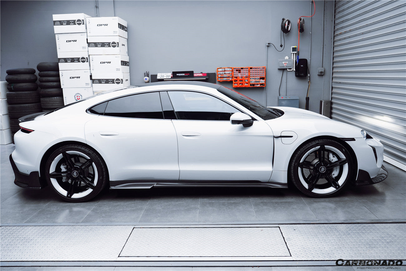2019-2024 Porsche Taycan & 4 & 4S & GTS & TURBO CADO Style Side Skirts