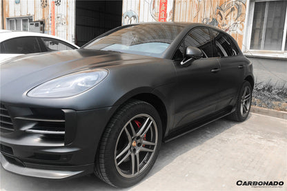 2018-2021 Porshe Macan S TA Style Carbon Fiber Front Lip