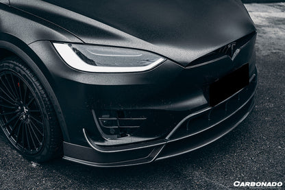 2016-2018 Tesla Model X SUV RZS Style Carbon Fiber Full Kit