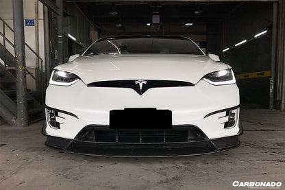 2019-2021 Tesla Model X SUV RZS Style Carbon Fiber Full Kit