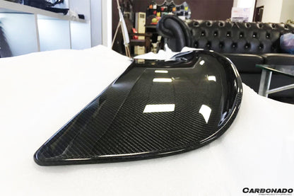 2016-2021 Tesla Model X SUV RZS Style Carbon Fiber Trunk Spoiler