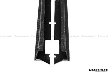 2016-2021 Tesla Model X SUV RZS Style Carbon Fiber Side Skirts
