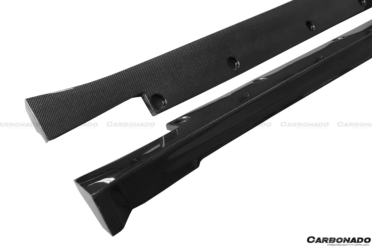 2012-2015 Tesla S Pre-facelift RZS Style Carbon Fiber Full Kit