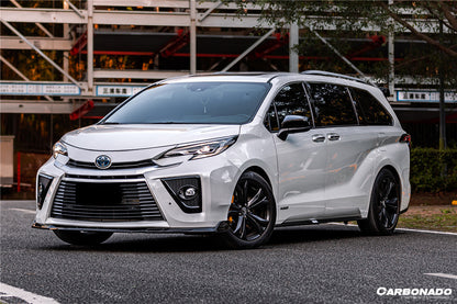 2021-UP Toyota GR SIENNA CA-II Style PP Material Front Bumper With light